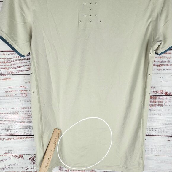 Nike Roger Federer Mens Size S Small RF Tennis Polo Shirt 2014 Brisbane Beige - Picture 12 of 15